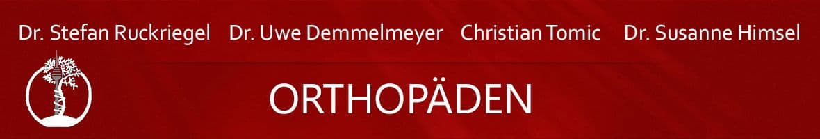 Orthopädische Gemeinschaftspraxis Dres. Ruckriegel, Demmelmeyer, Tomic, Himsel — Website