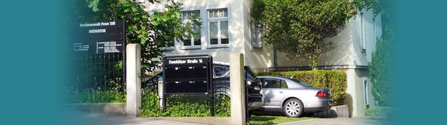 Rechtsanwalt Peter Zill — Website