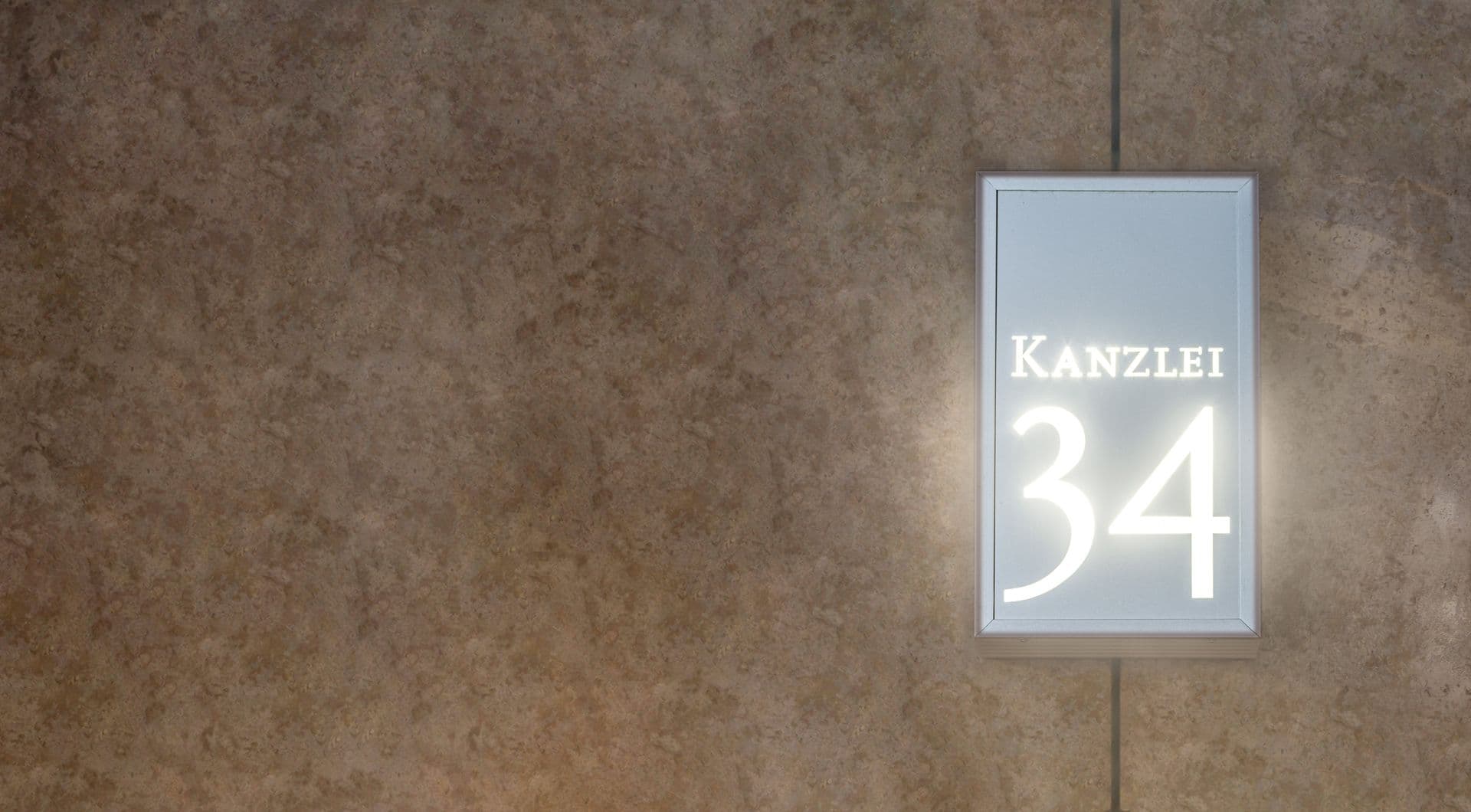 Kanzlei 34 Rechtsanwälte Partnerschaftsgesellschaft — Website