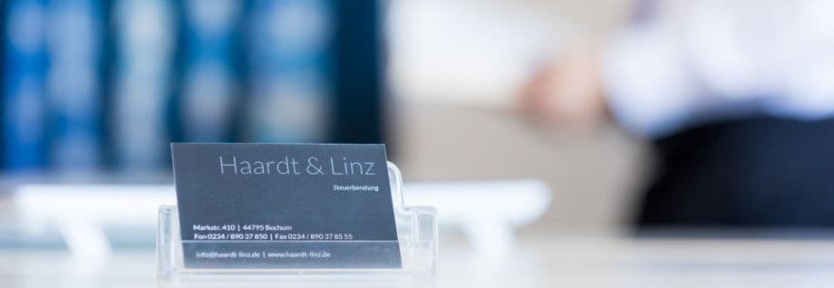 Haardt & Linz Steuerberater — Website