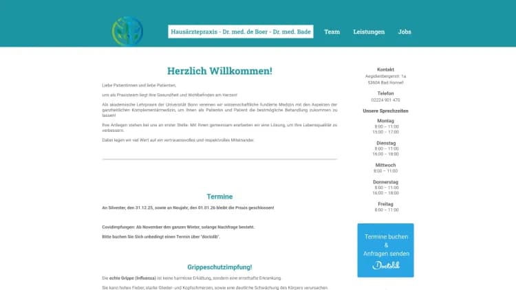 Praxis für Manuelle Therapie & Osteopathie Bonn