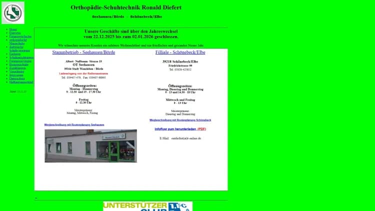 Orthopädie-Schuhtechnik Ronald Diefert