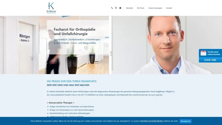 Dr. Klarner - Orthopädie und Unfallchirurgie
