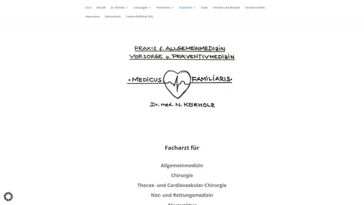 Arztpraxis Dr. med. Nicolaus Körholz