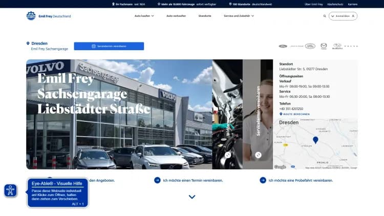Emil Frey Sachsengarage Dresden (Liebstädter Straße)