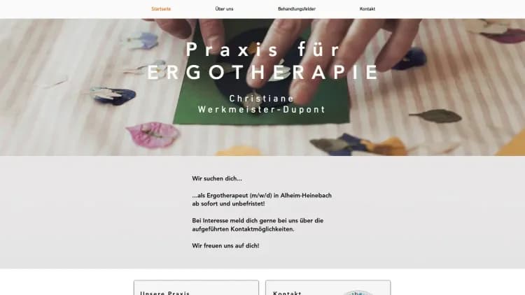 Praxis für Ergotherapie Christiane Werkmeister-Dupont