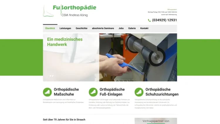 Fußorthopädie OSM Andreas König