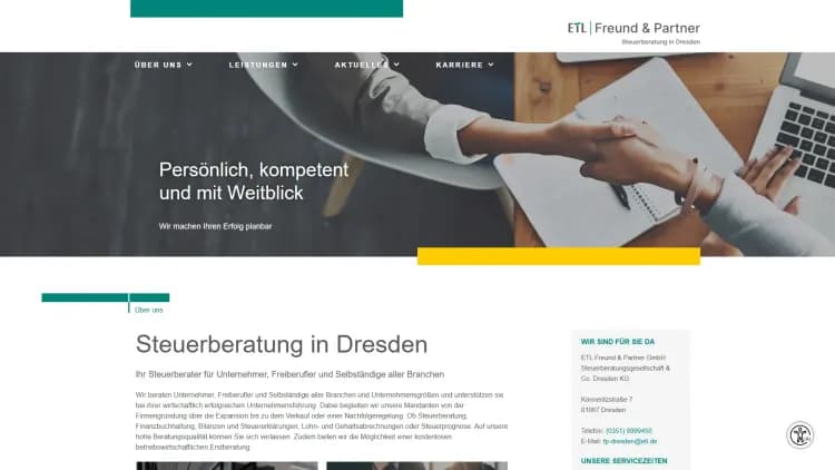 Steuerberatung & Finanzberatung [Name der Kanzlei]