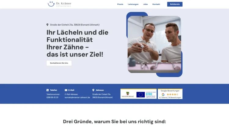 Zahnarztpraxis Dr. Krämer