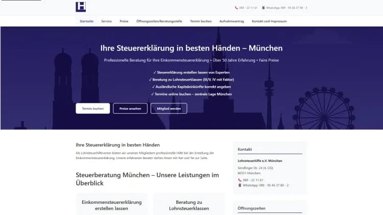 Lohnsteuerhilfe e.V. München