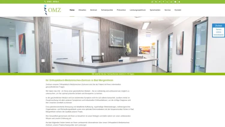 Orthopädisch-Medizinisches Zentrum
