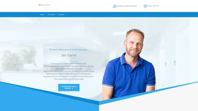 Praxis für Orthopädie und Unfallchirurgie Jan Garve