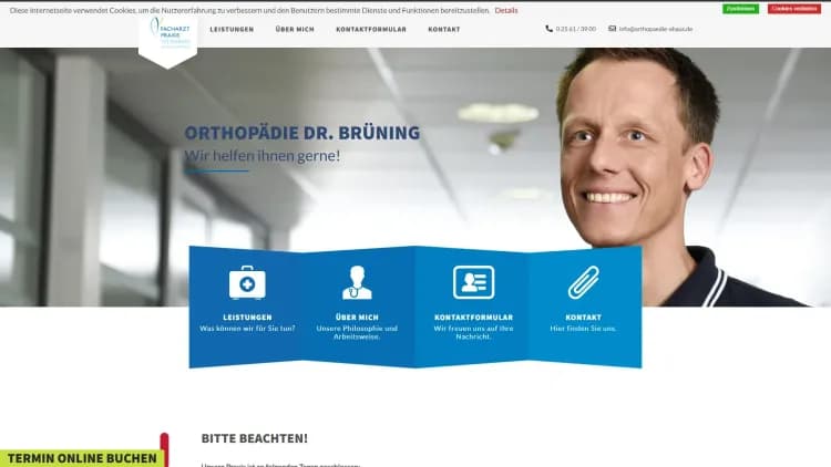 Orthopädische Praxis Dr. Müller