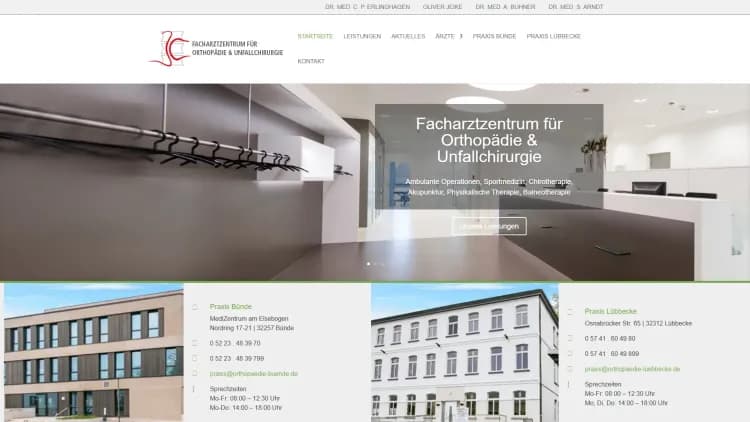 Facharztzentrum für Orthopädie & Unfallchirurgie