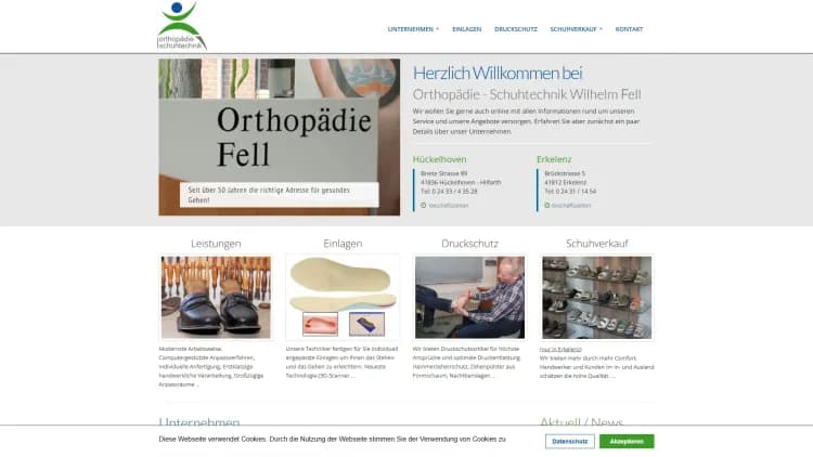 Orthopädie - Schuhtechnik Wilhelm Fell