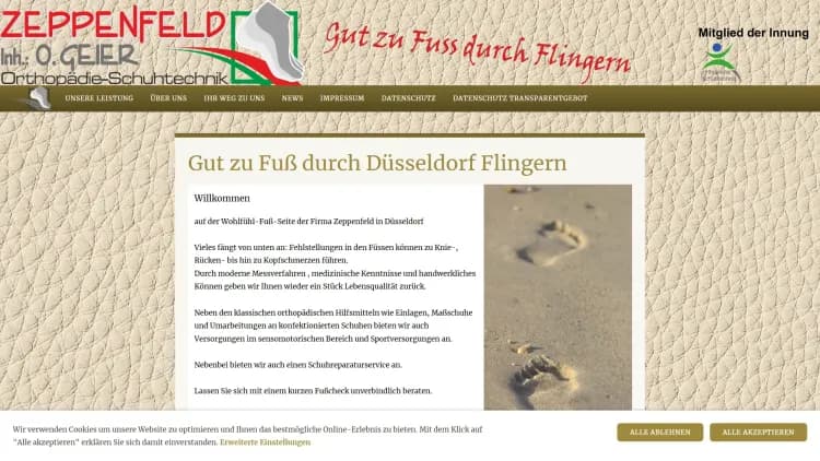 Orthopädie Schuhtechnik Zeppenfeld