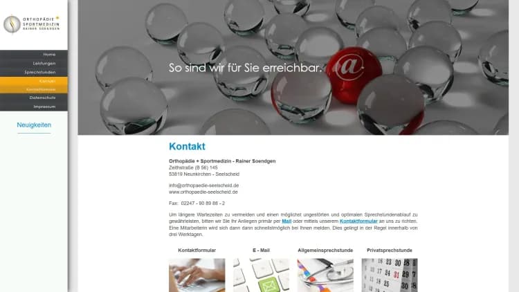 Orthopädie + Sportmedizin