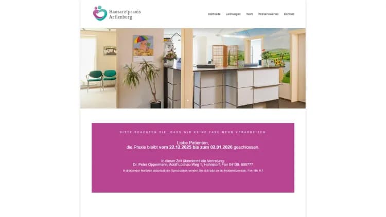 Hausarztpraxis Artlenburg