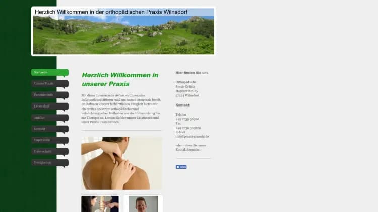 Orthopädische Praxis Grünig