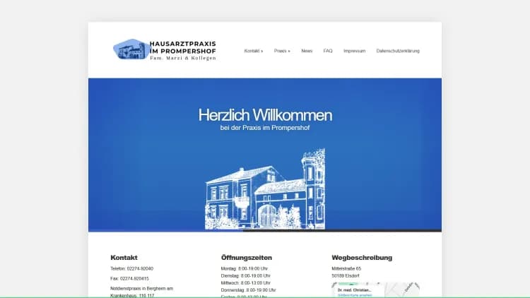Hausarztpraxis im Prompershof