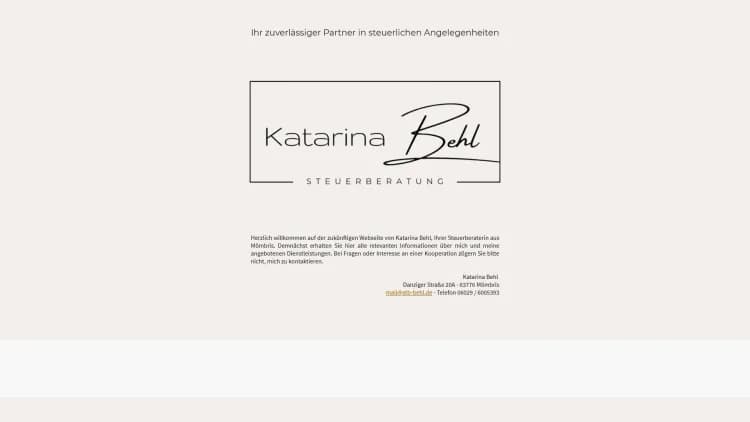 Steuerberatung Behl