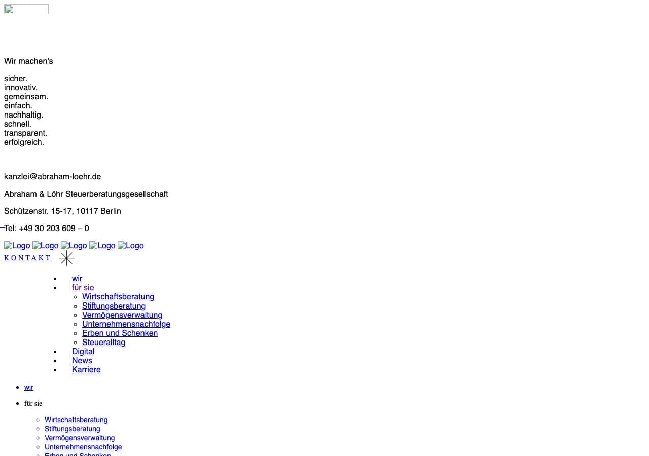 Abraham & Löhr Steuerberatungsgesellschaft