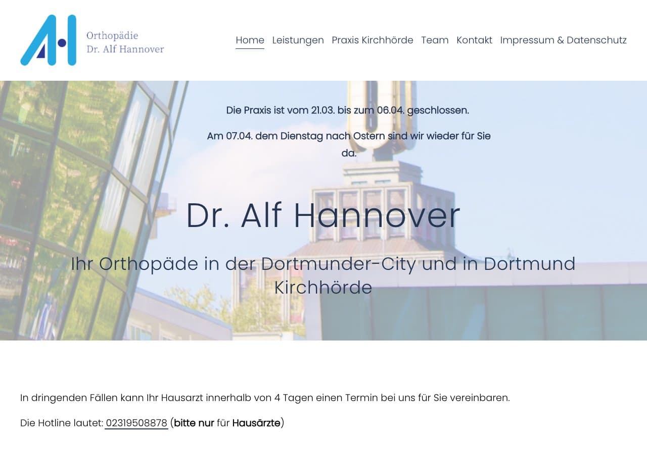Dr. Alf Hannover