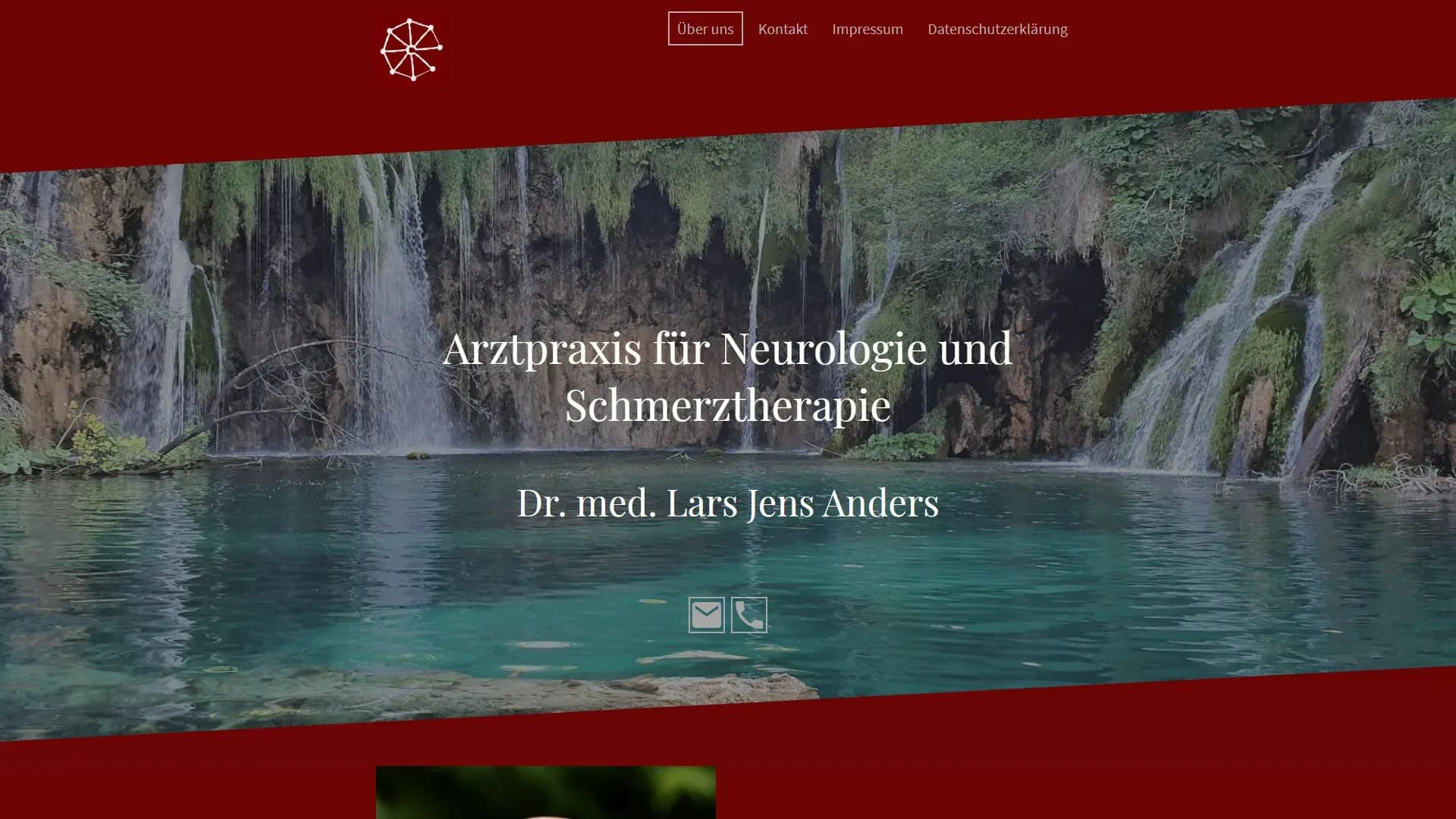 Arztpraxis für Neurologie und Schmerztherapie — Website