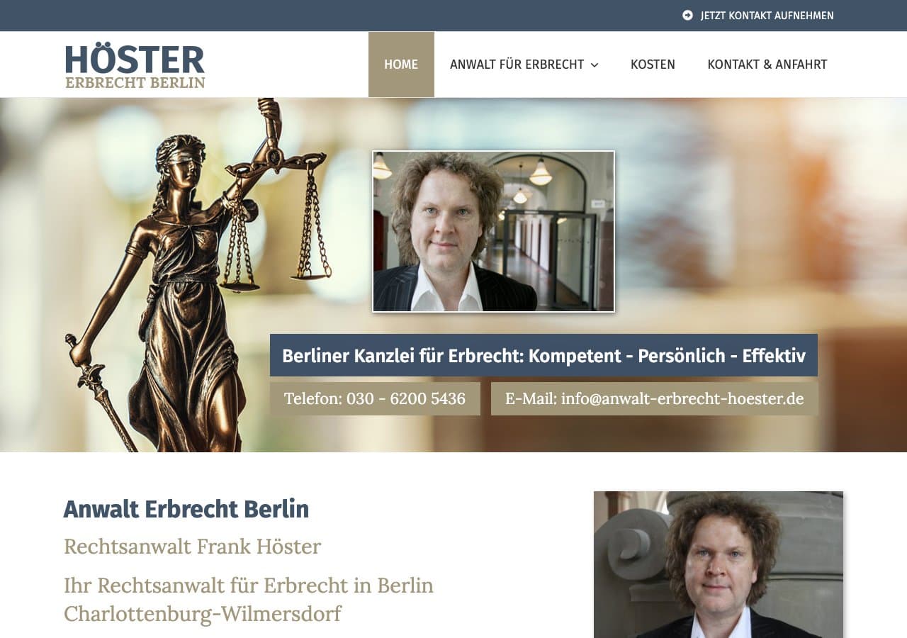 Rechtsanwalt Frank Höster