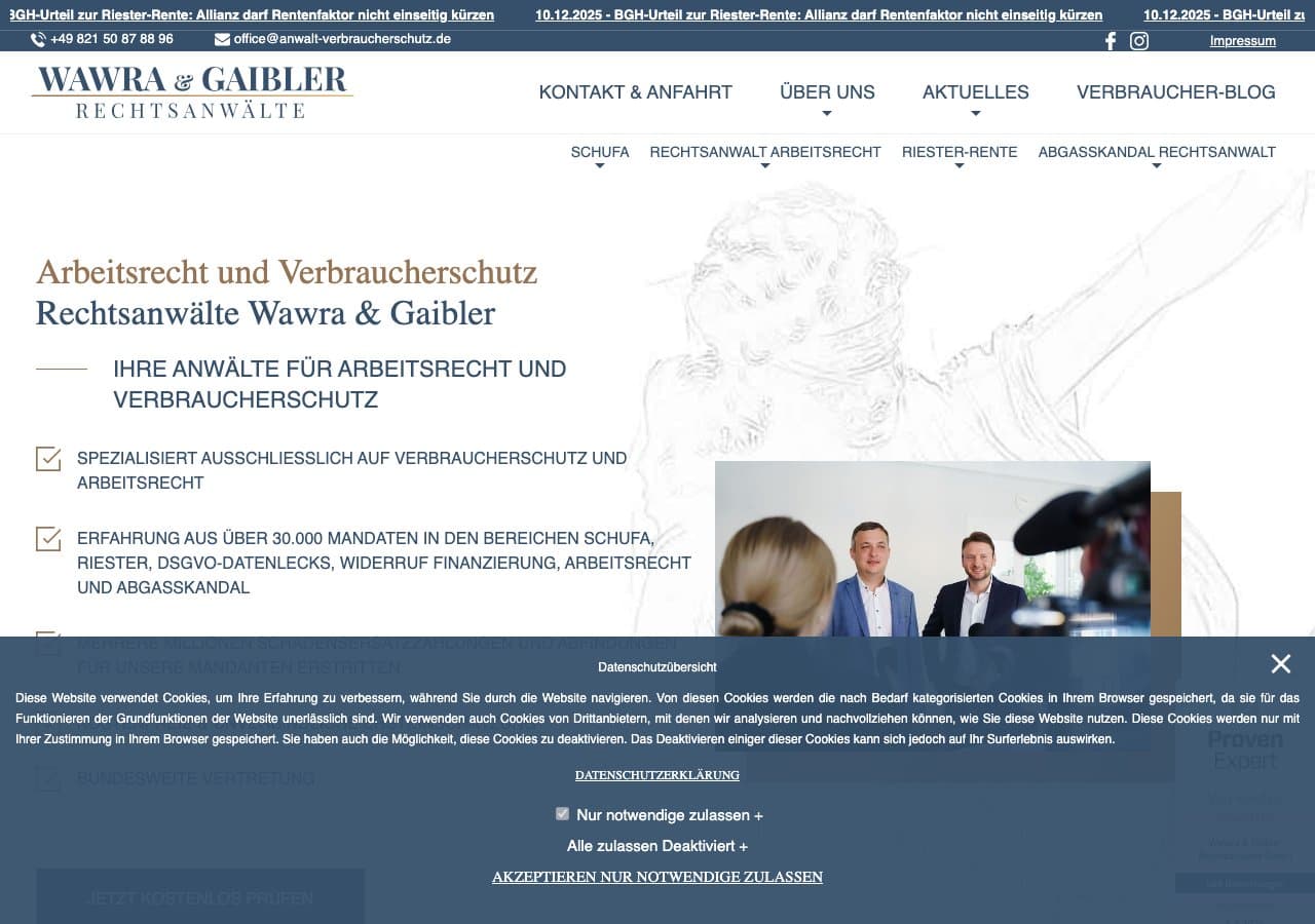 Wawra & Gaibler Rechtsanwalts