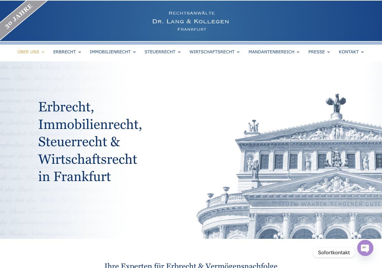 Rechtsanwälte Dr. Lang & Kollegen