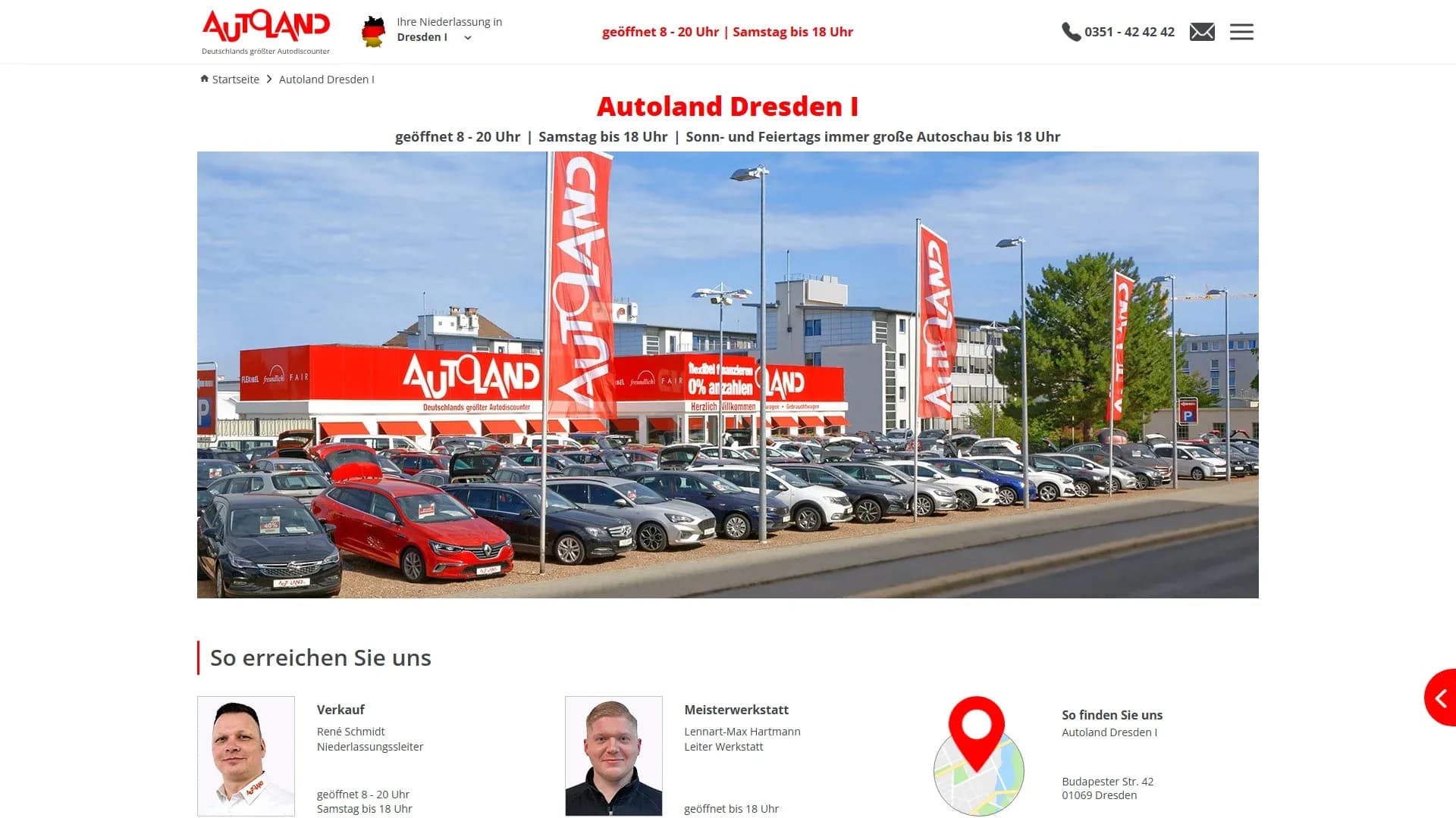 Autoland — Website