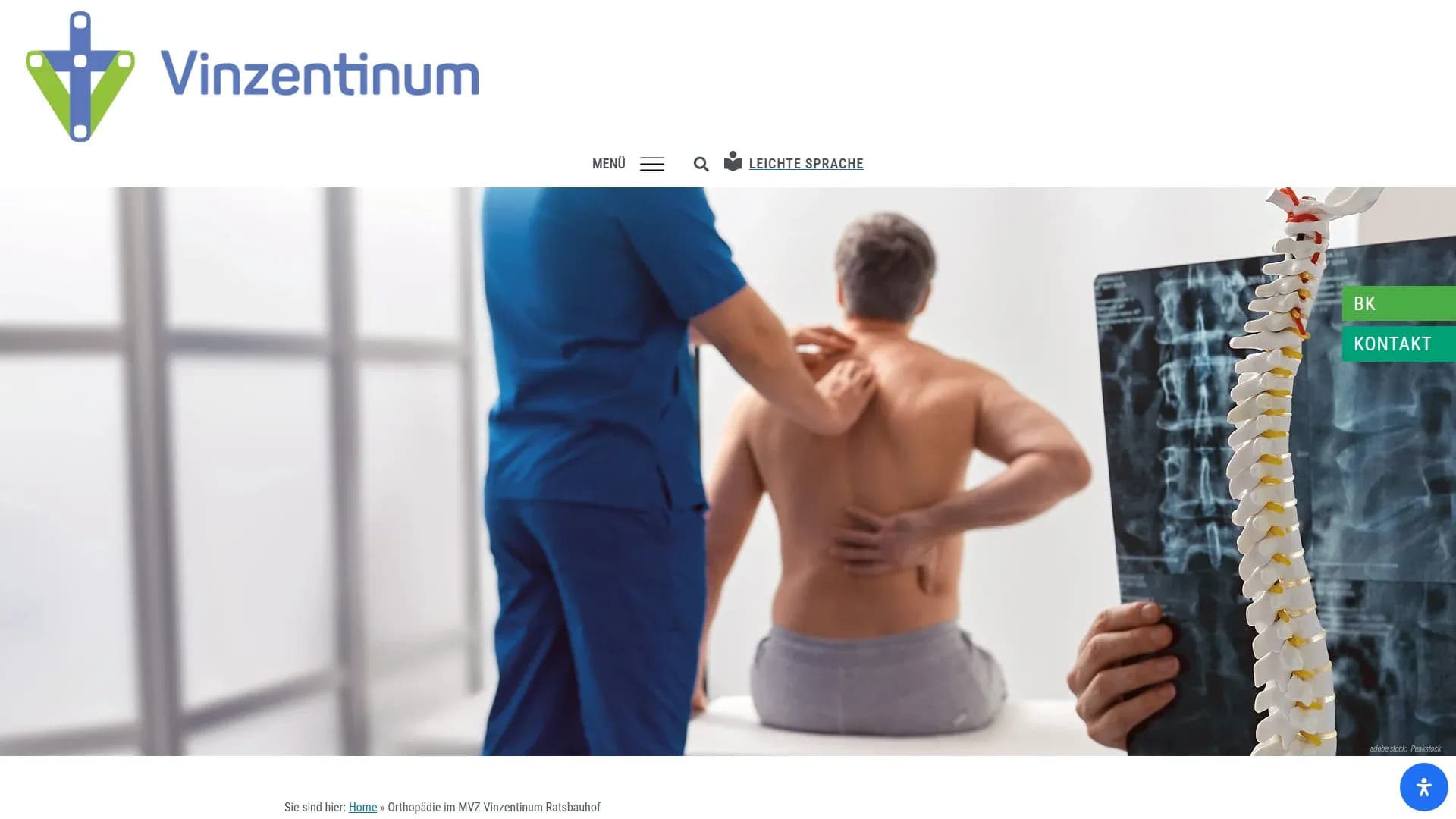 St. Bernward Krankenhaus — Website