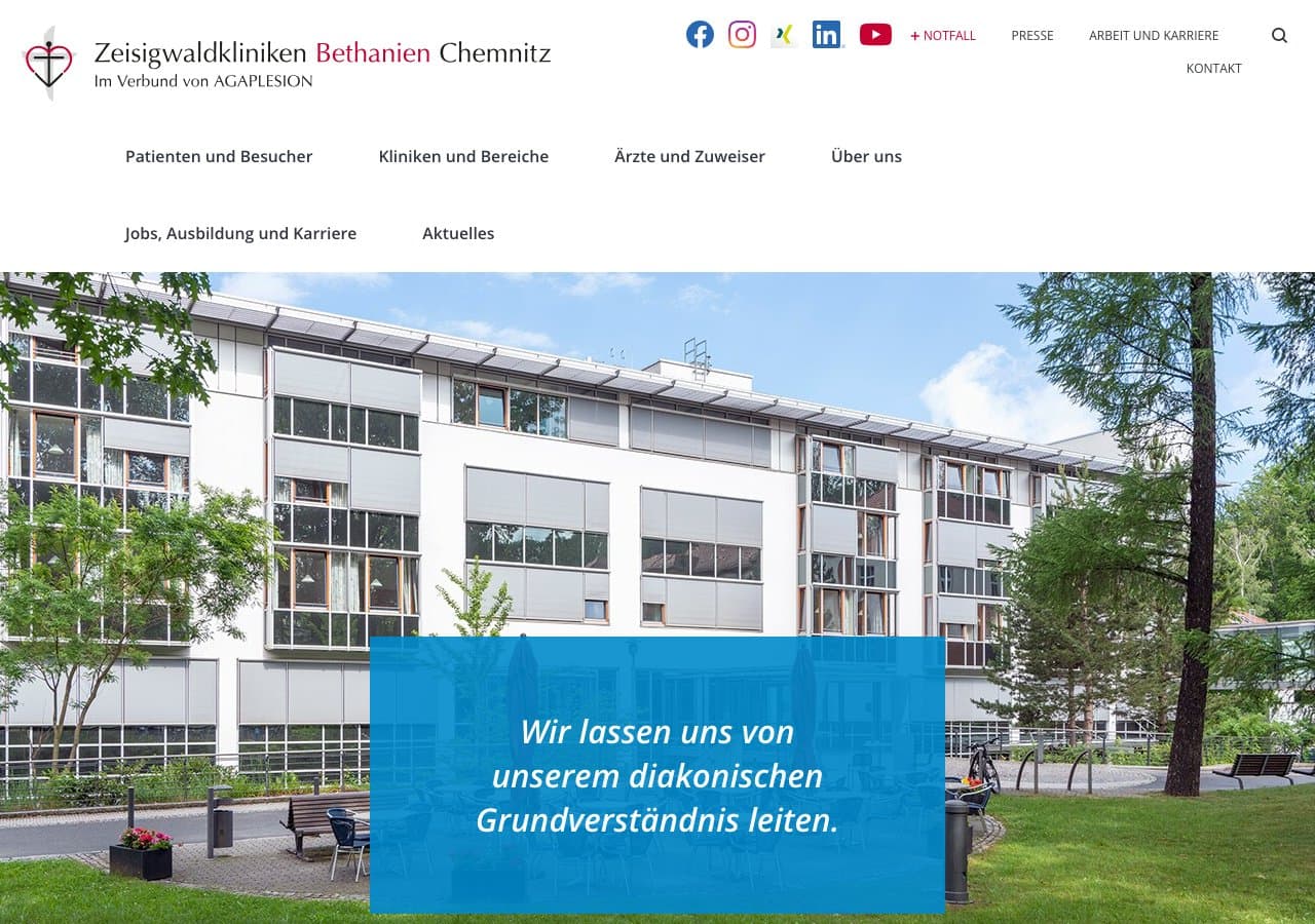 Bethanien Krankenhaus Chemnitz