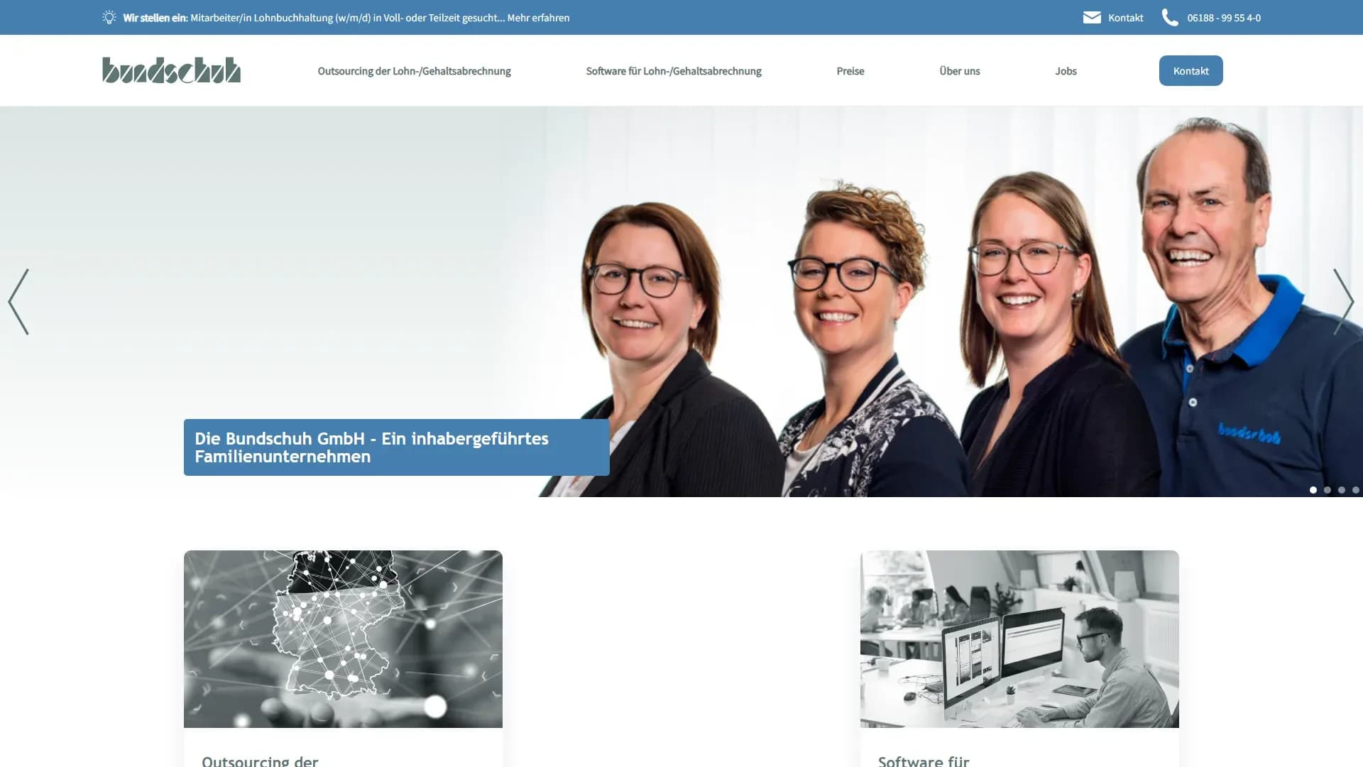 Bundschuh GmbH — Website