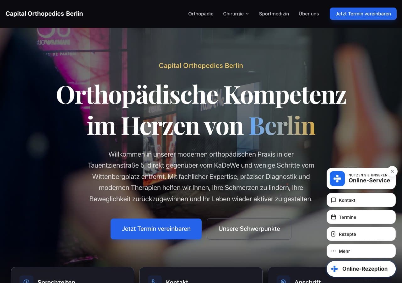 Capital Orthopedics Berlin