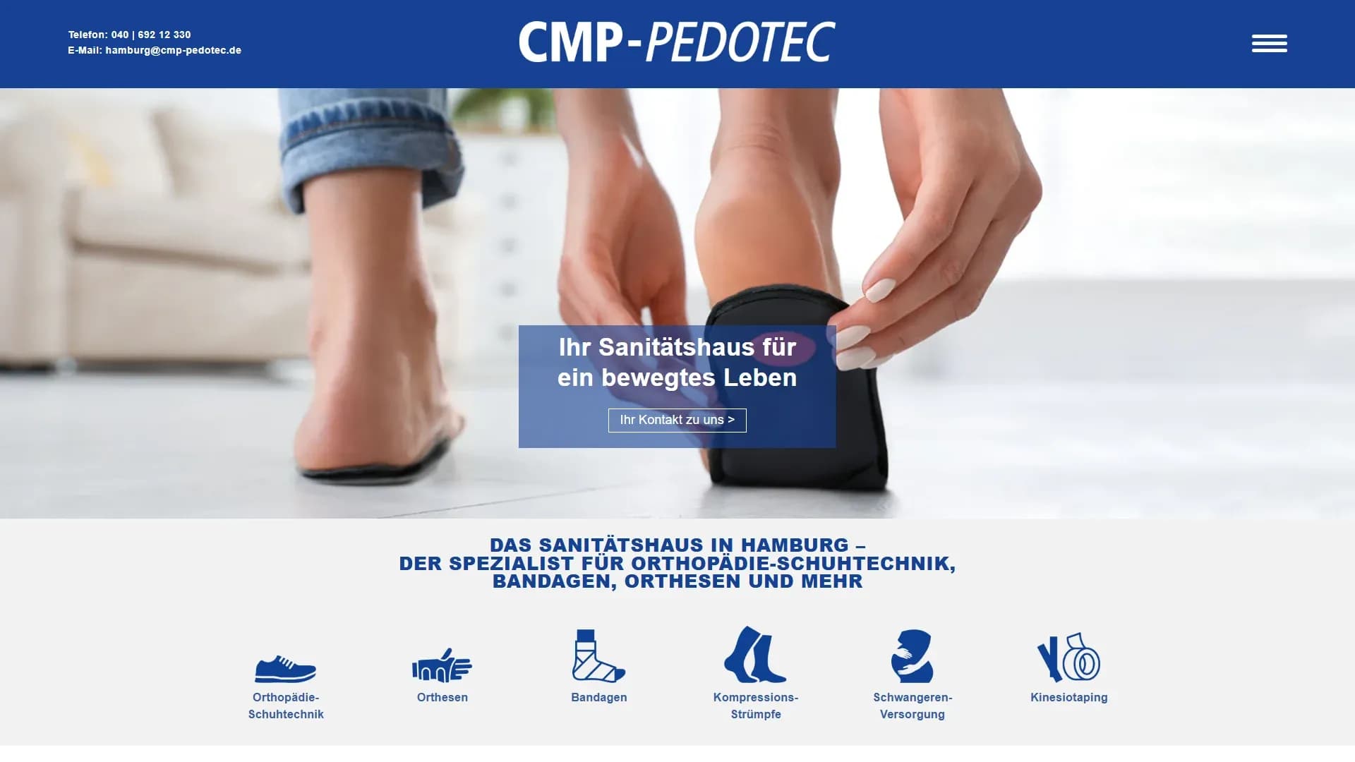 CMP-Pedotec GmbH & Co. KG — Website