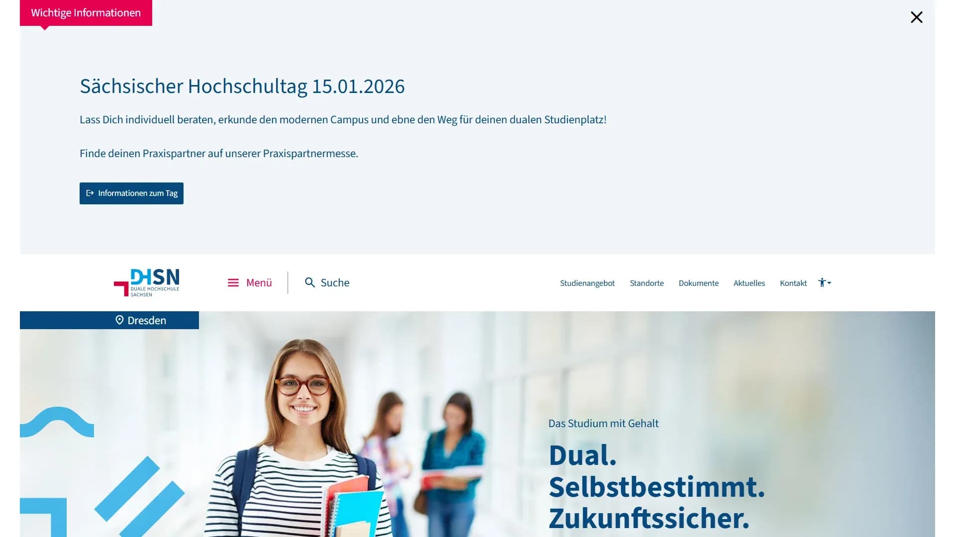 Hochschule für angewandte Wissenschaften [Stadt] (HAW) — Website