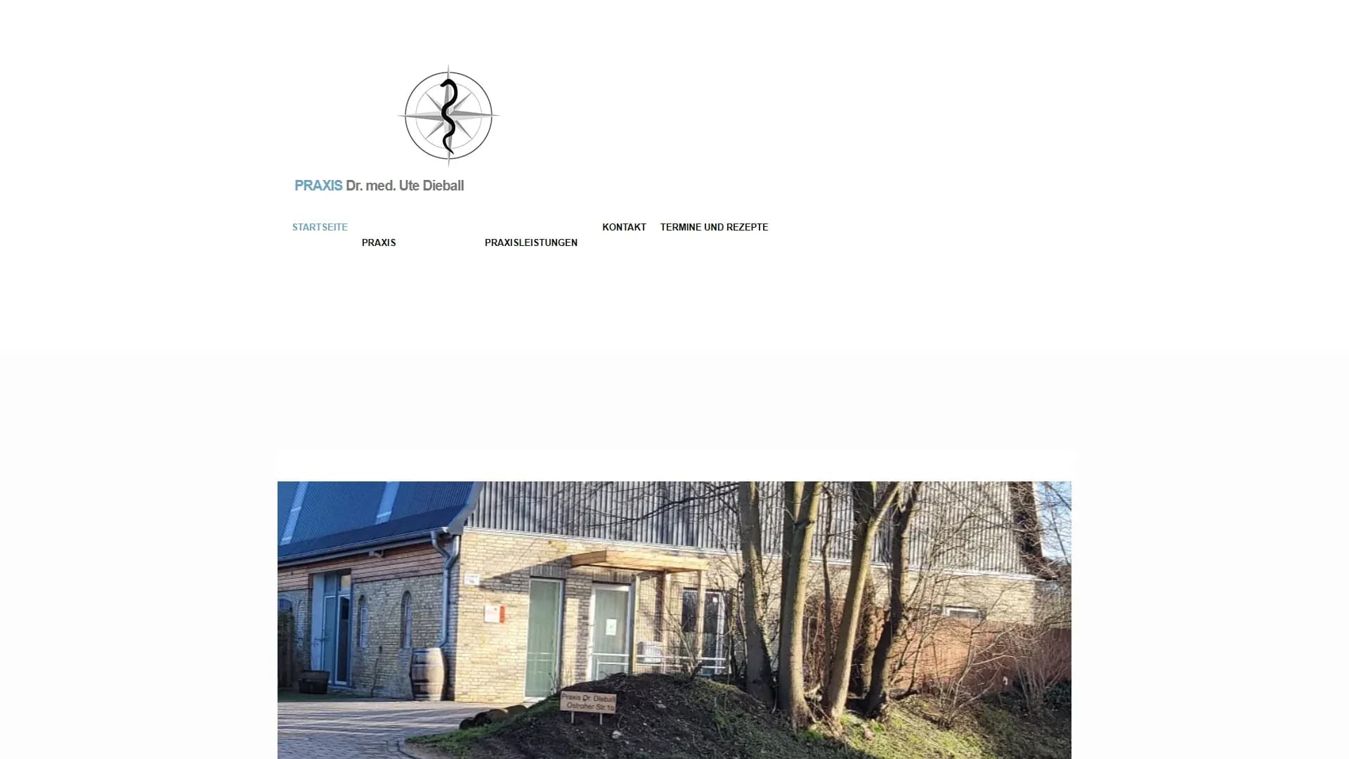 Praxis Dr. Dieball — Website