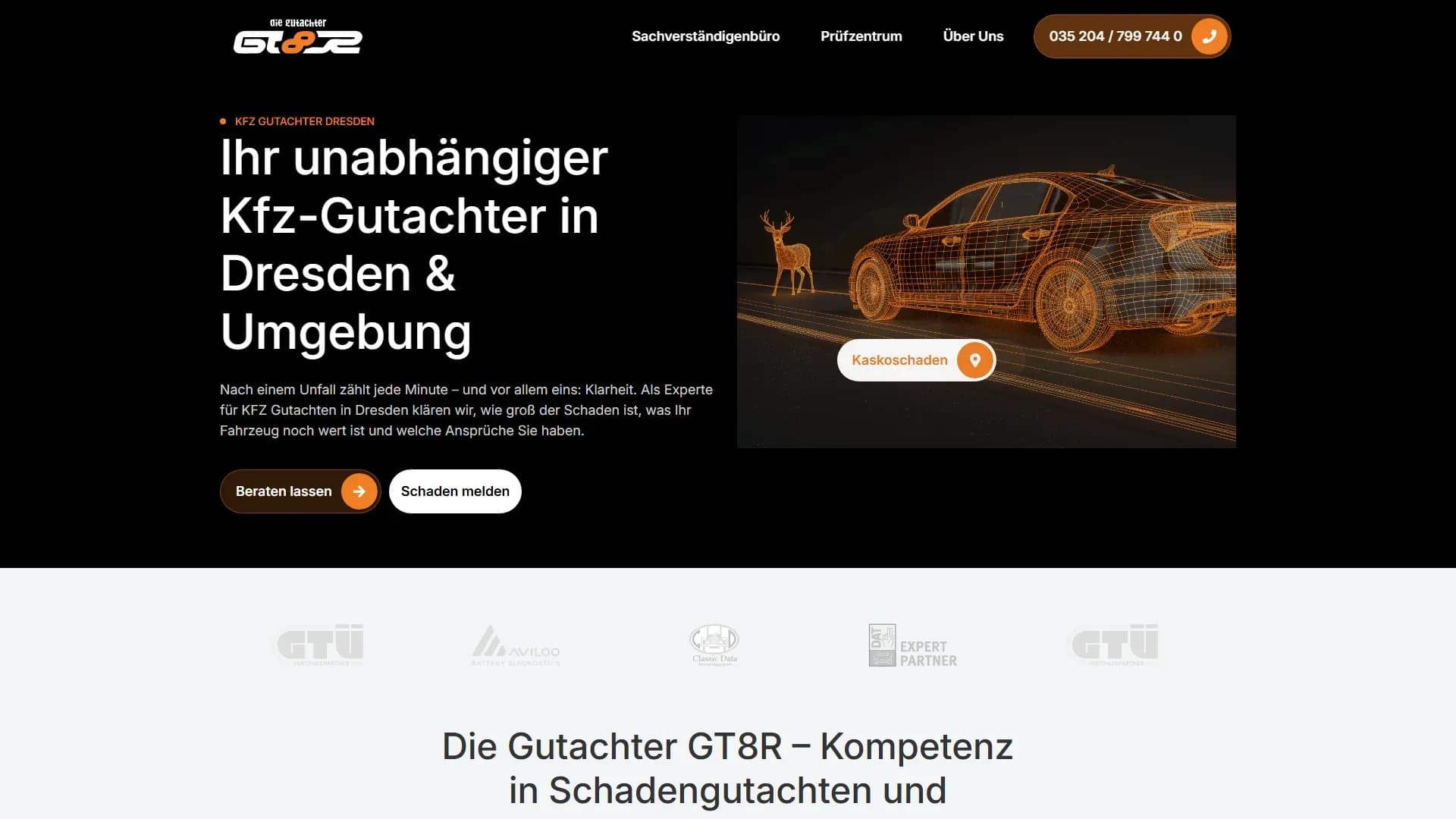 die gutachter — Website