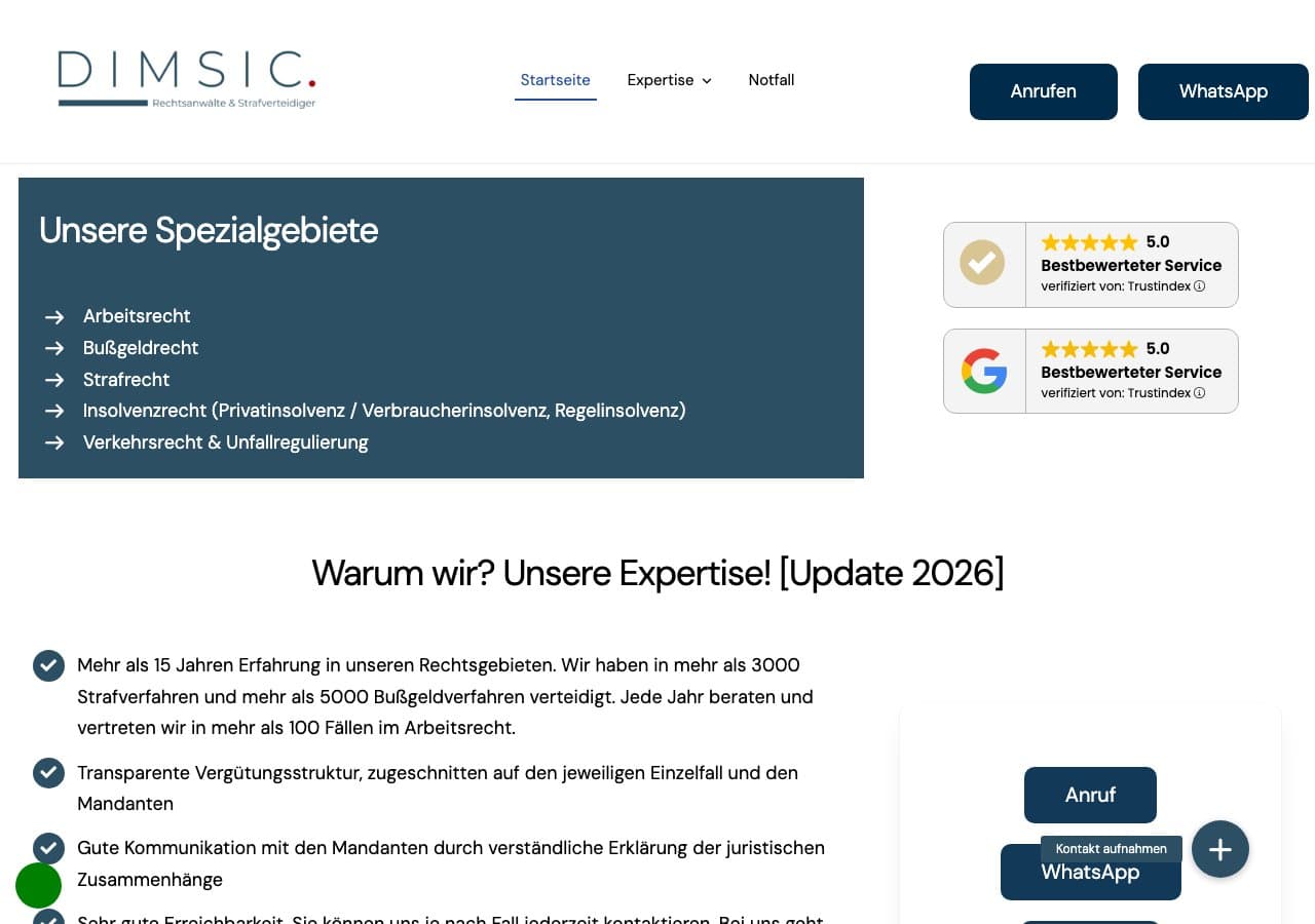 Dimsic Rechtsanwälte