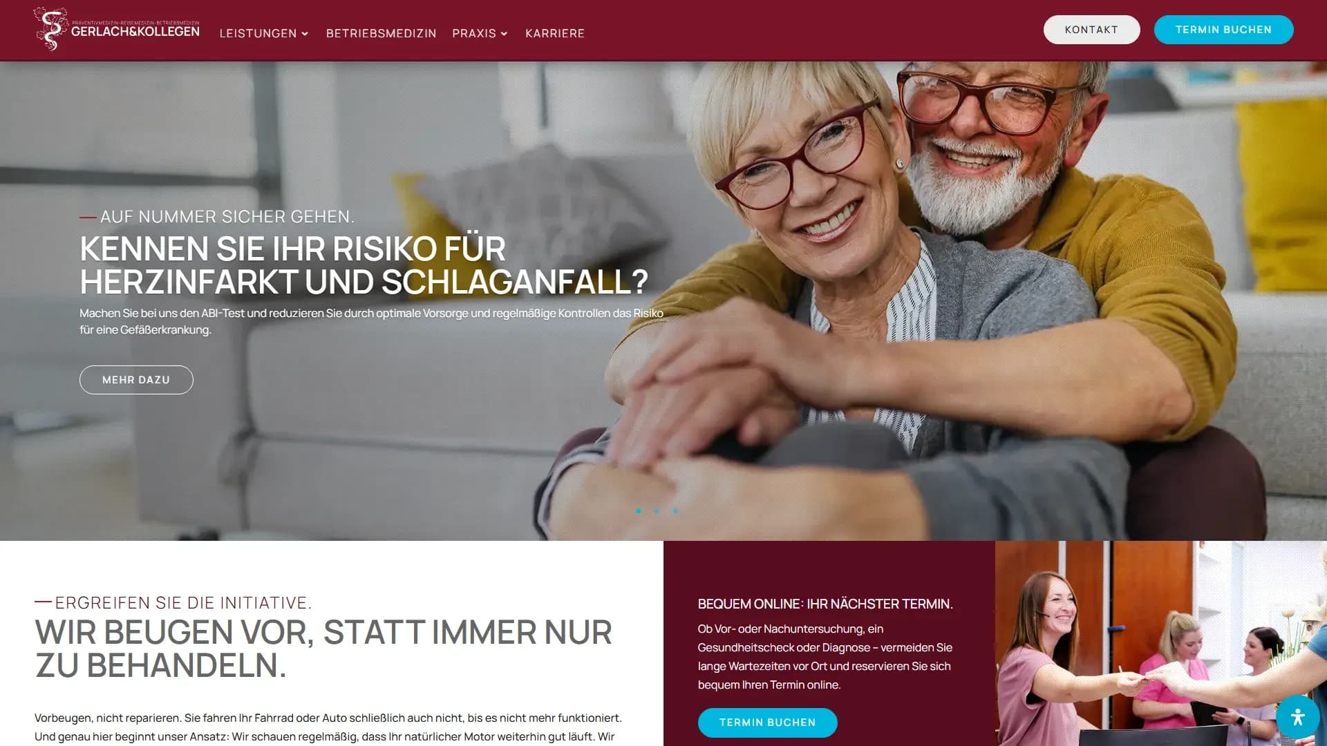 Praxis Gerlach & Kollegen — Website