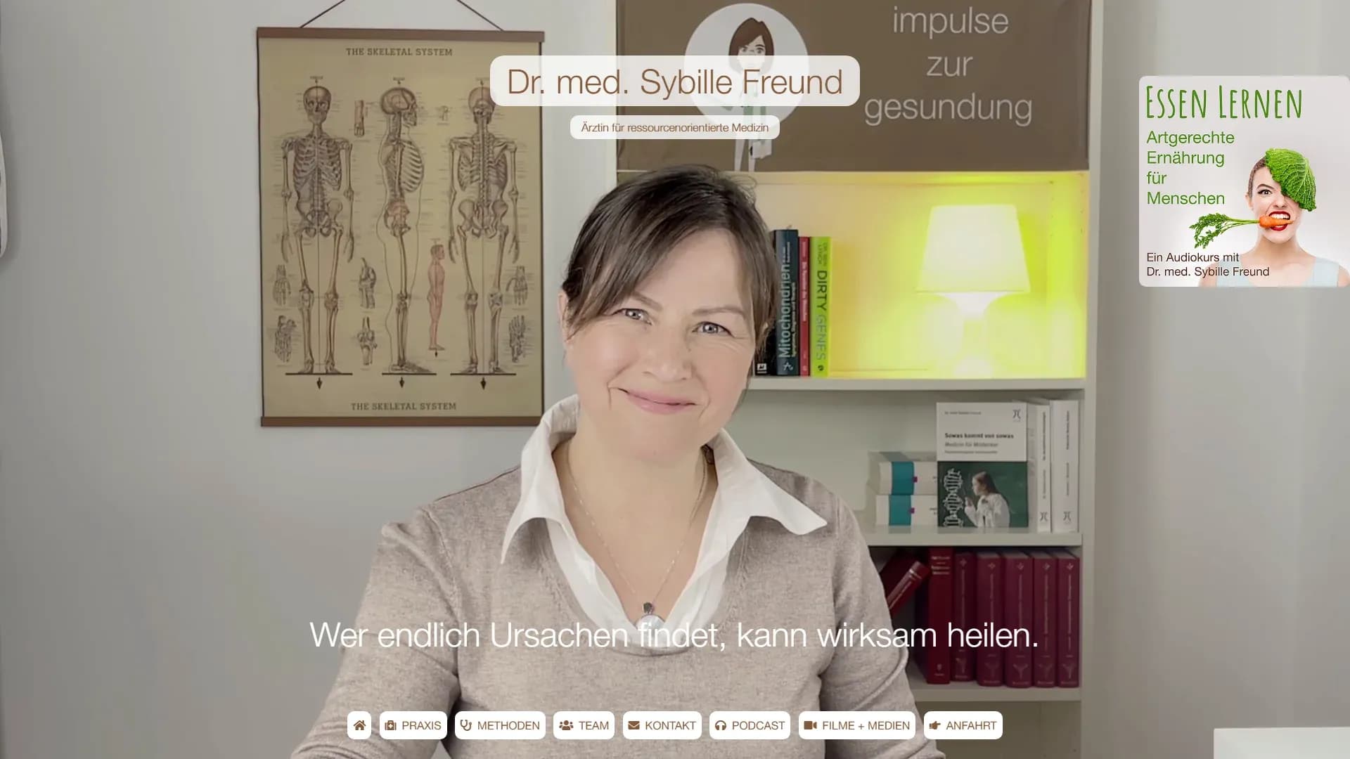 Praxis Dr. med. Sybille Freund — Website