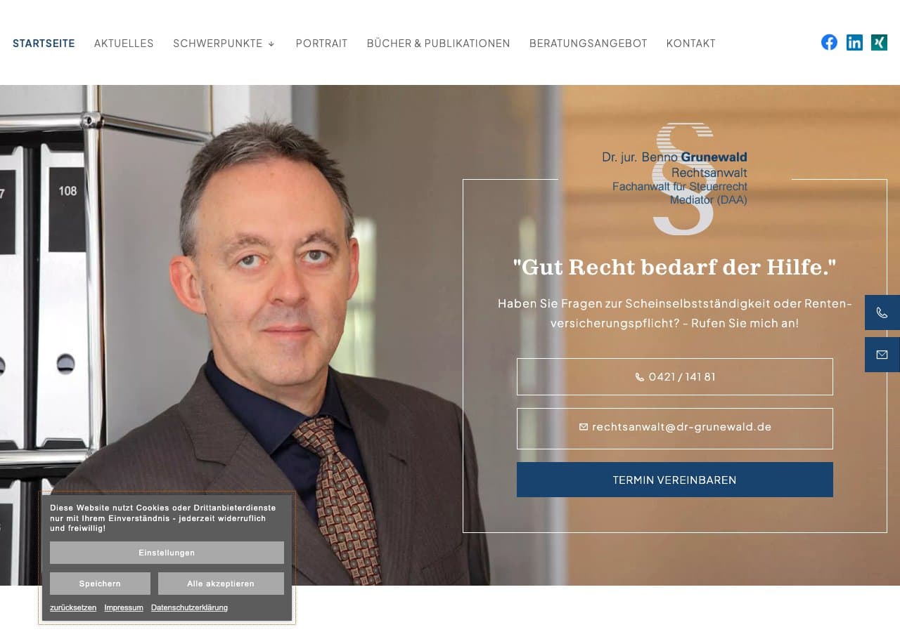Dr. jur. Benno Grunewald