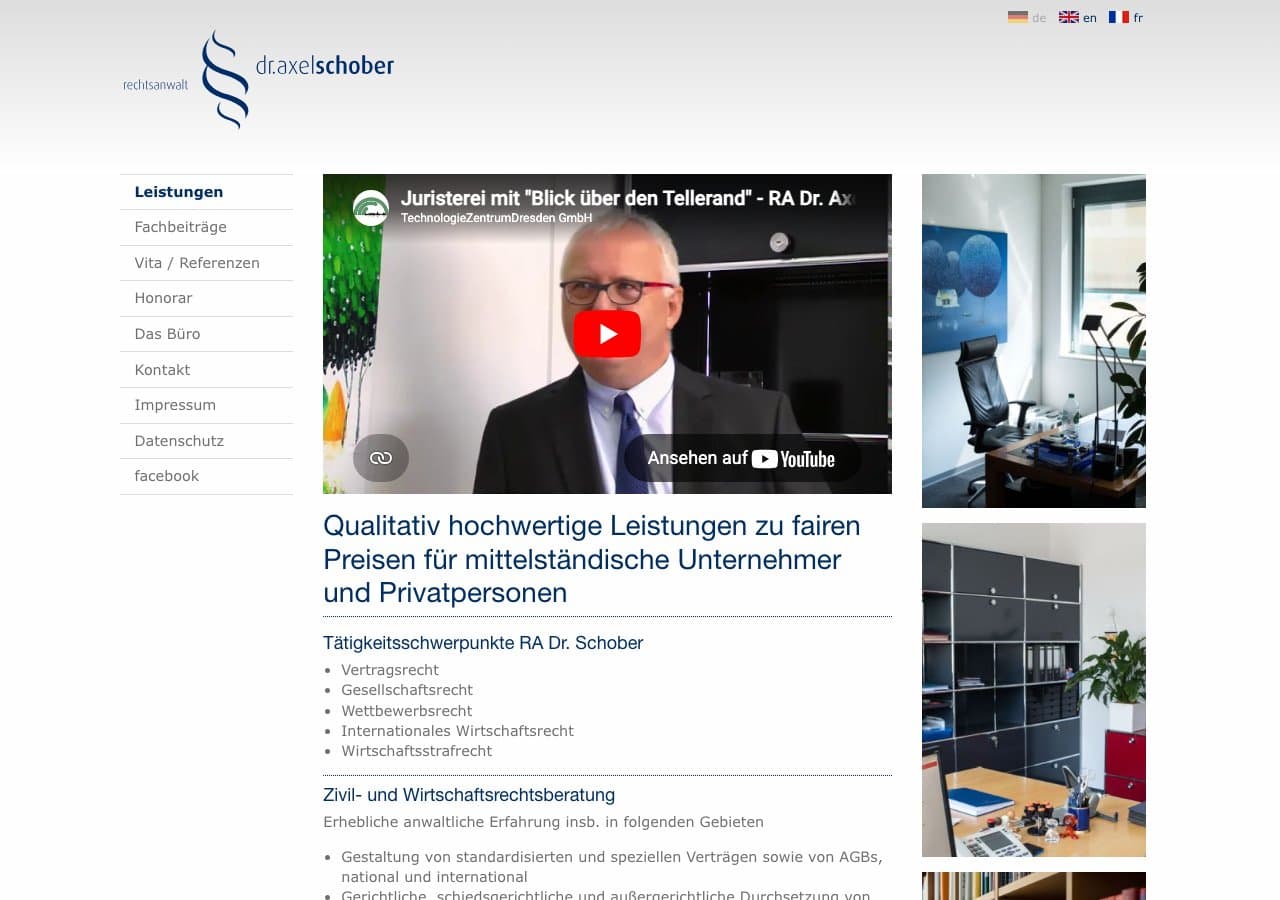 RA Dr. jur. Axel Schober