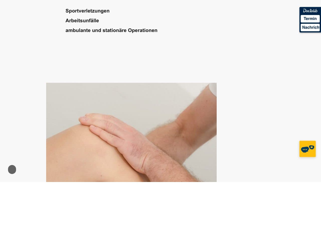 Praxis für Orthopädie und Unfallchirurgie Dr. Lunger