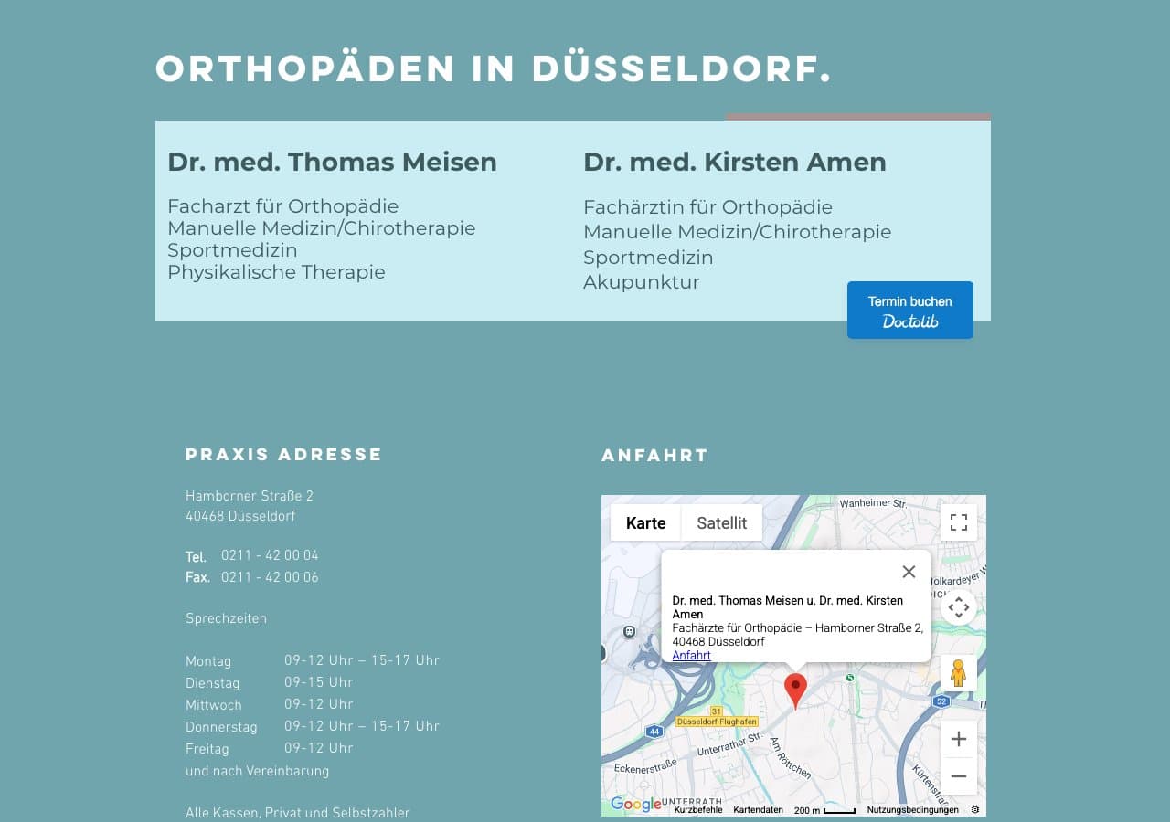 Orthopäden Düsseldorf