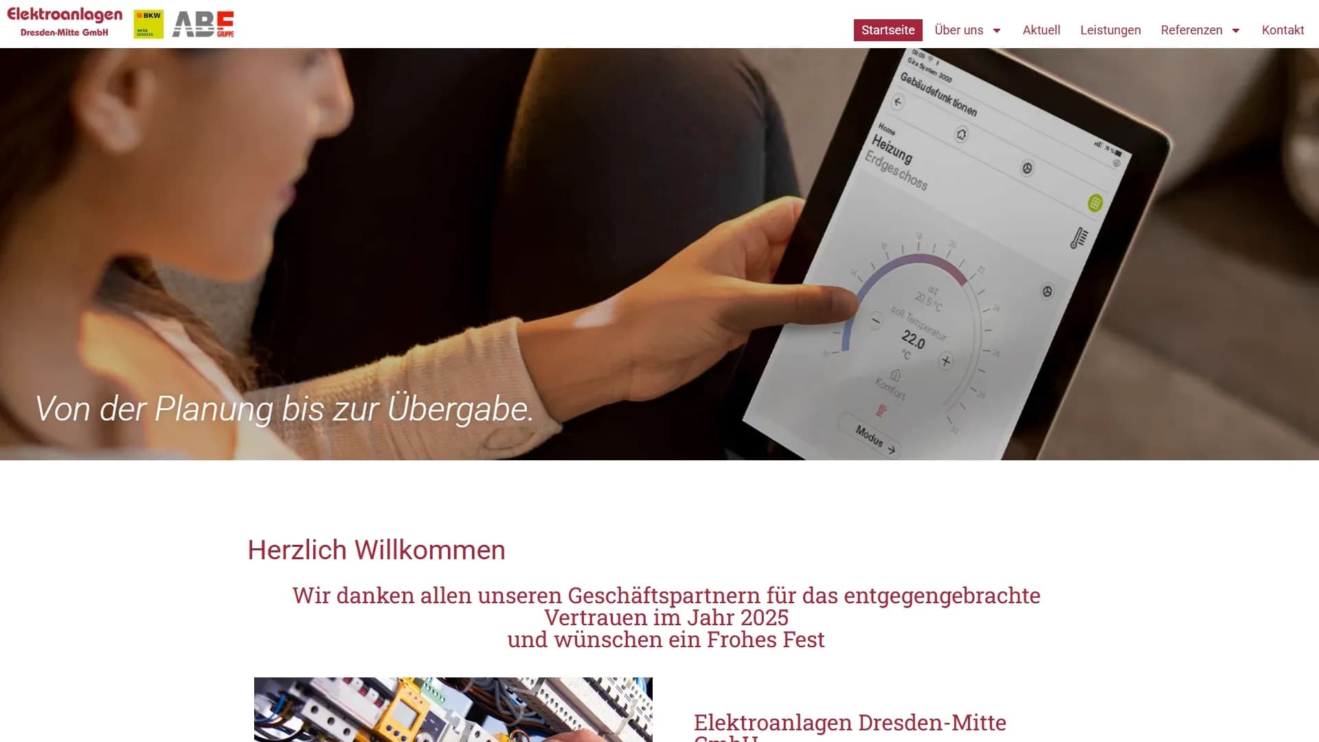 Elektroanlagen Dresden-Mitte GmbH — Website