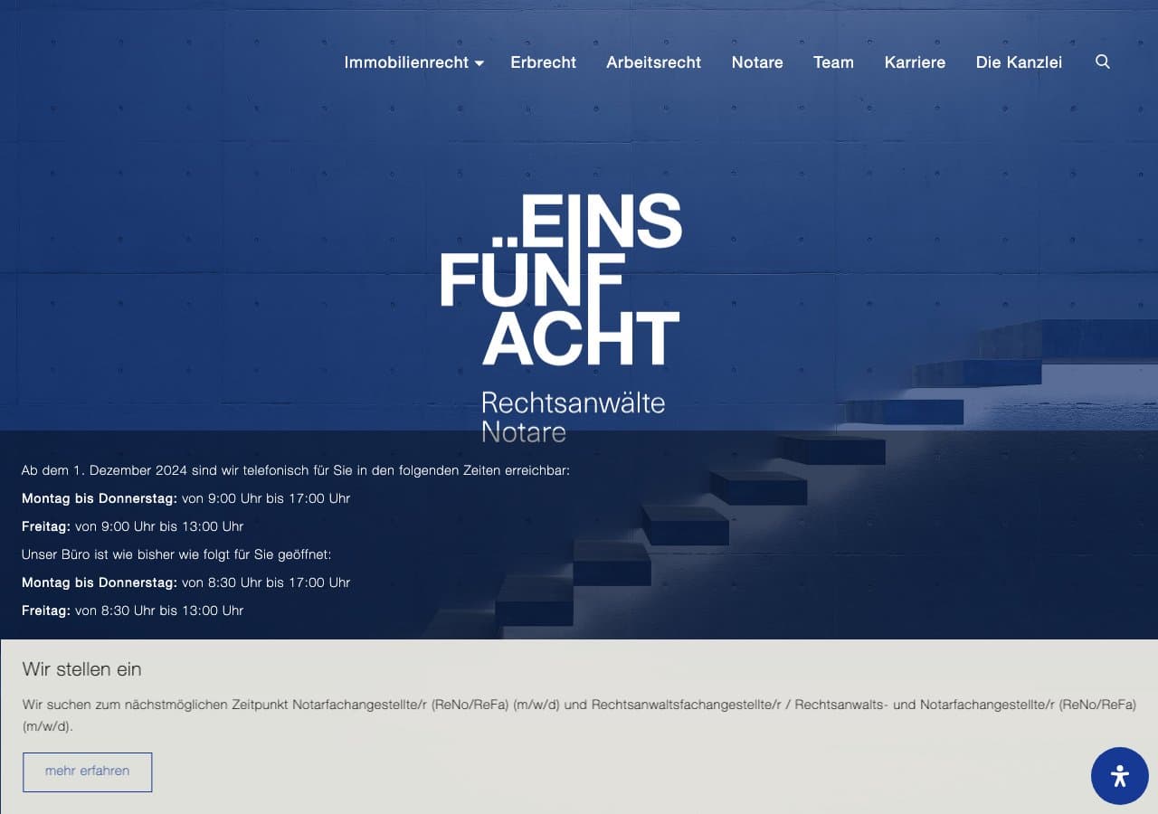 EINSFÜNFACHT Kunzmann & v. Knobelsdorff Rechtsanwälte Partnerschaft