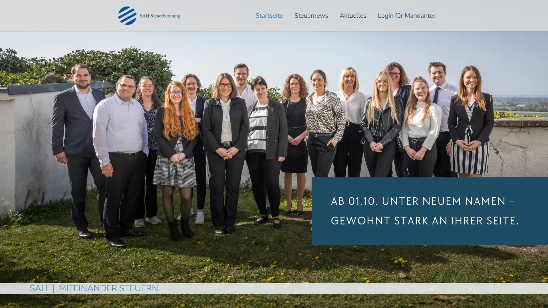 SAH Steuerberatungsgesellschaft mbH & Co. KG — Website